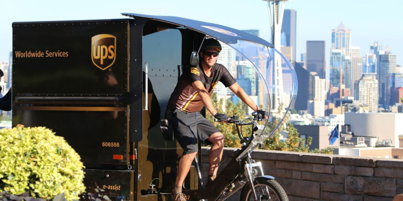 UPS electric bike